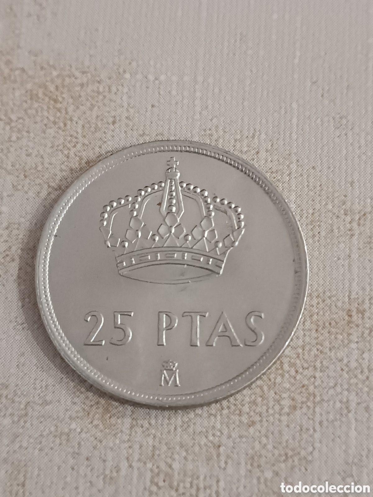 Monedas Juan Carlos I: Moneda de 25 pesetas 1982