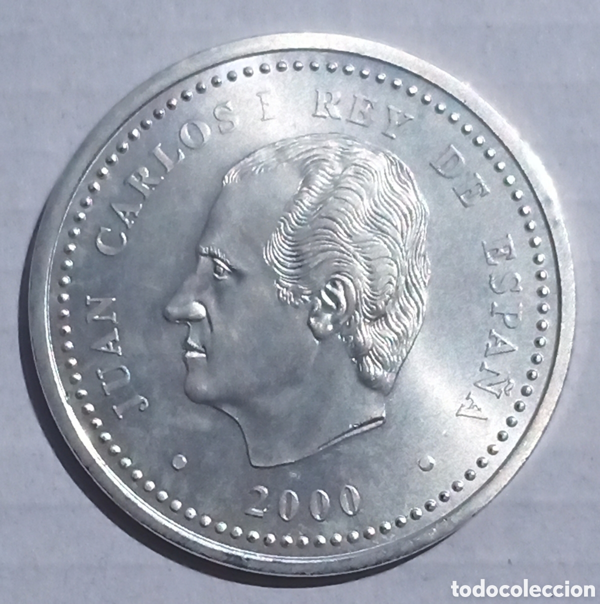 Monedas Juan Carlos I: 2000 Pesetas 2000 plata - Felipe II - mbc