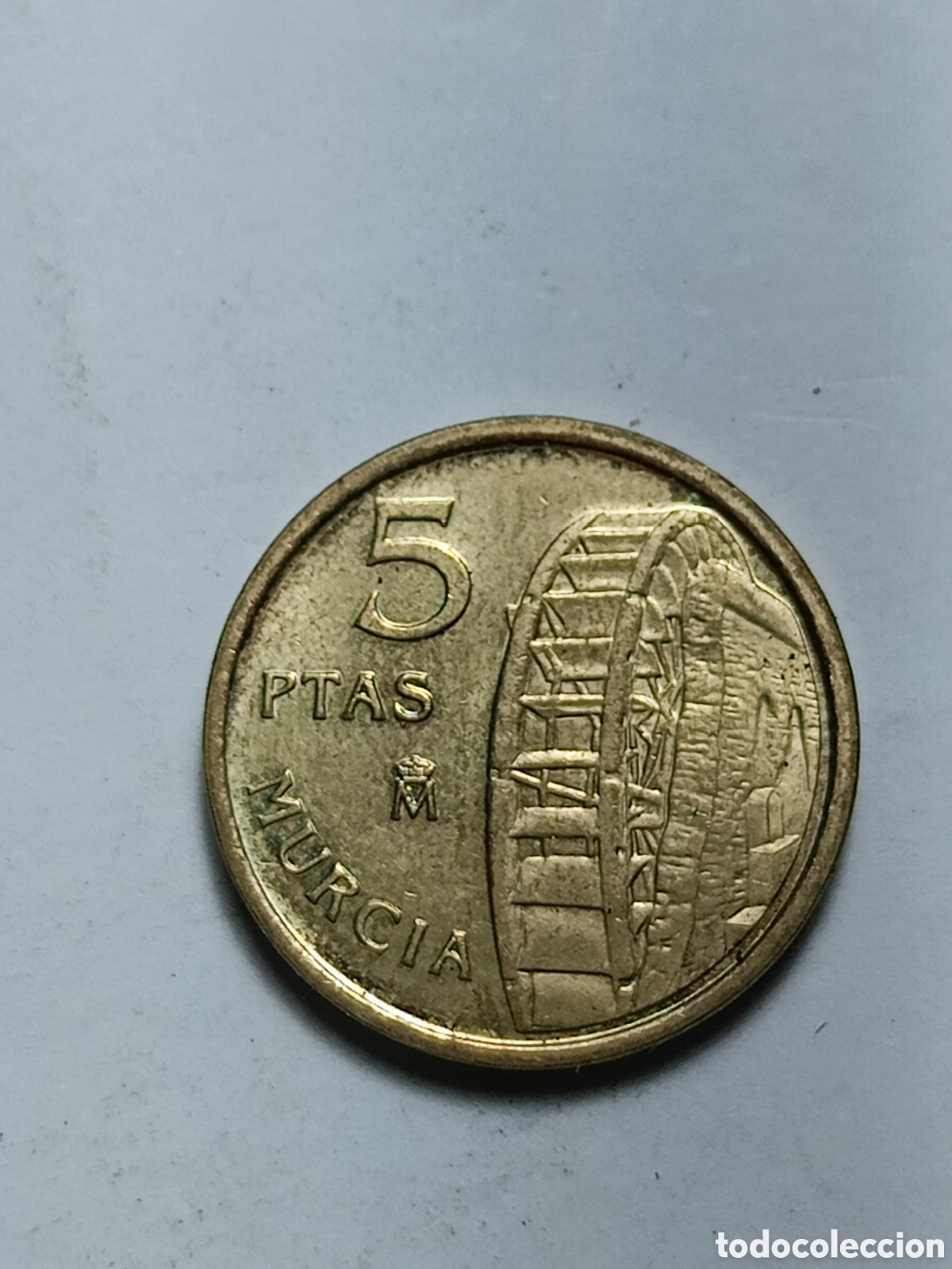 Moedas Juan Carlos I: JUAN CARLOS I 5 PESETAS 1999 MURCIA