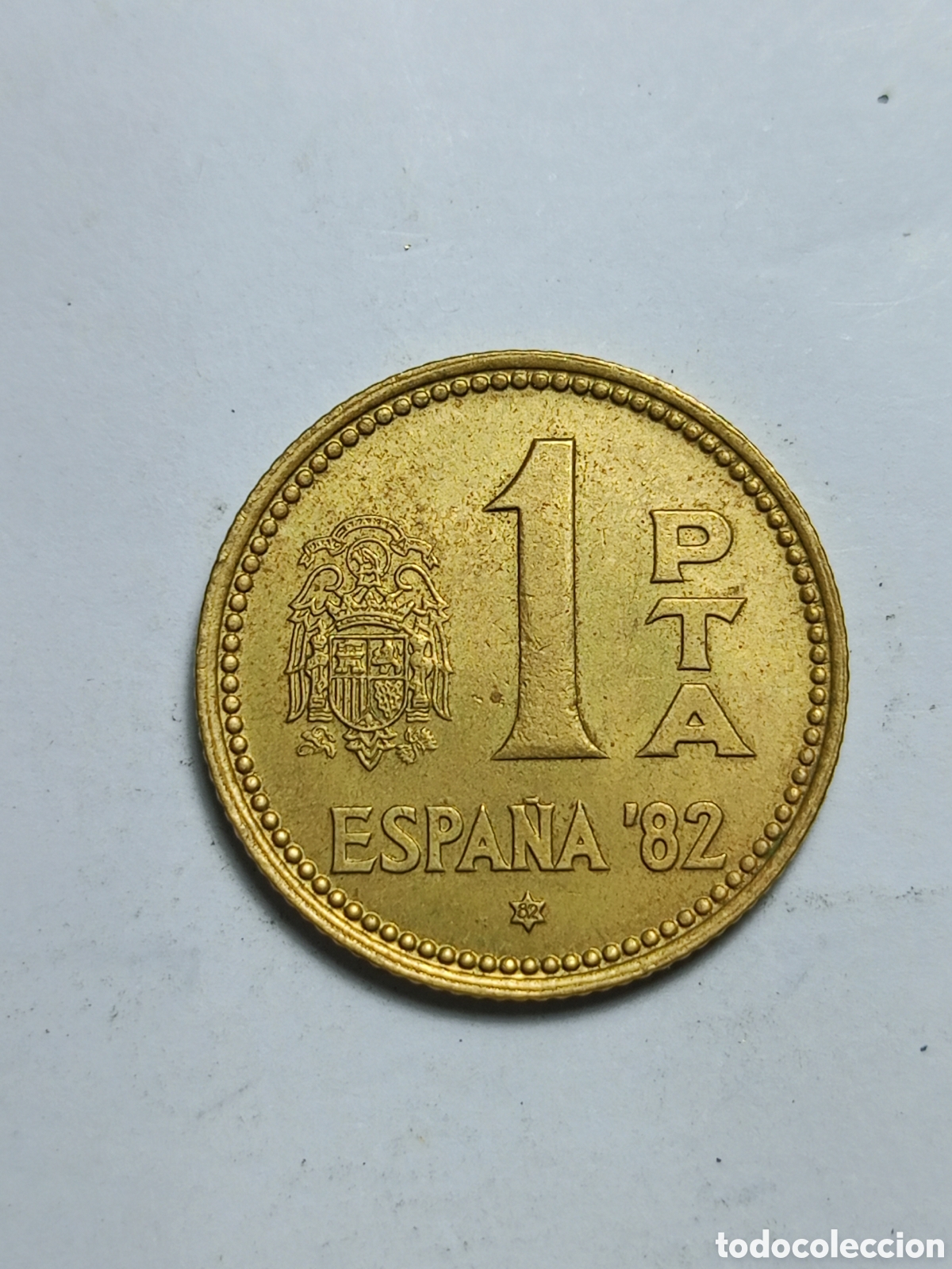 Moedas Juan Carlos I: 1 peseta ESPA&Ntilde;A 1980 *82* S/C