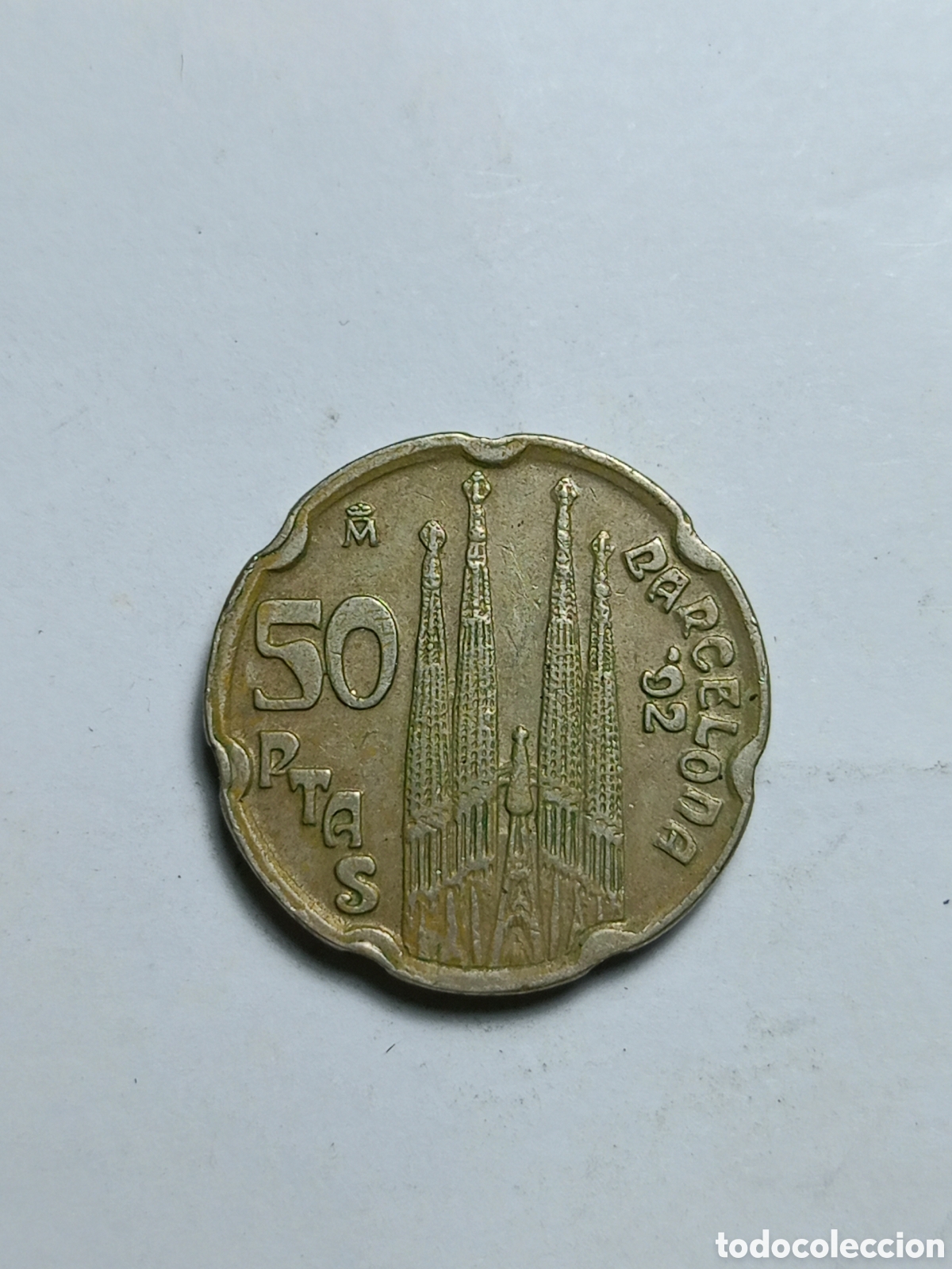 Moedas Juan Carlos I: 1 MONEDA 50 PESETAS 1992 LA SAGRADA FAMILIA