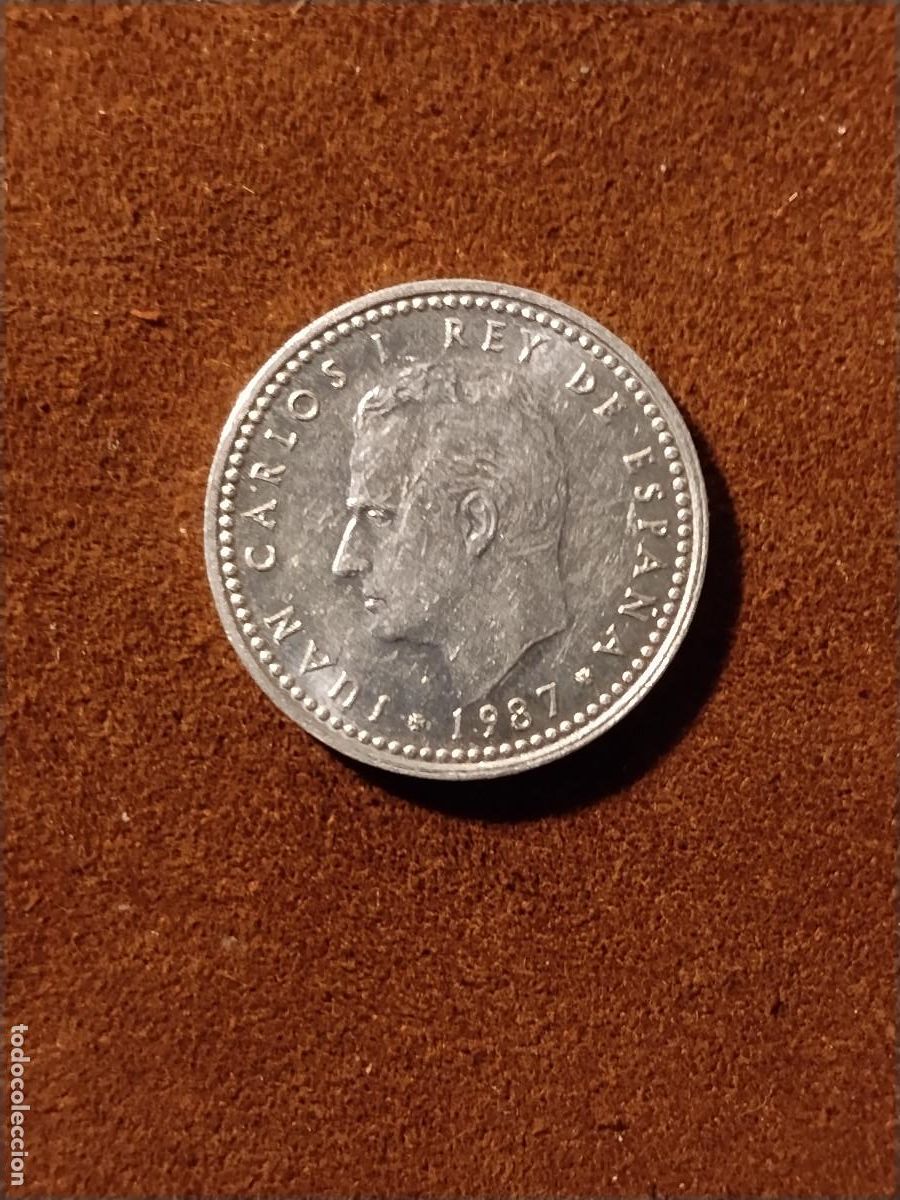 Monedas Juan Carlos I: 1 Peseta 1987 &ndash; Juan Carlos I &ndash; Espa&ntilde;a &ndash; Buen estado (MBC)