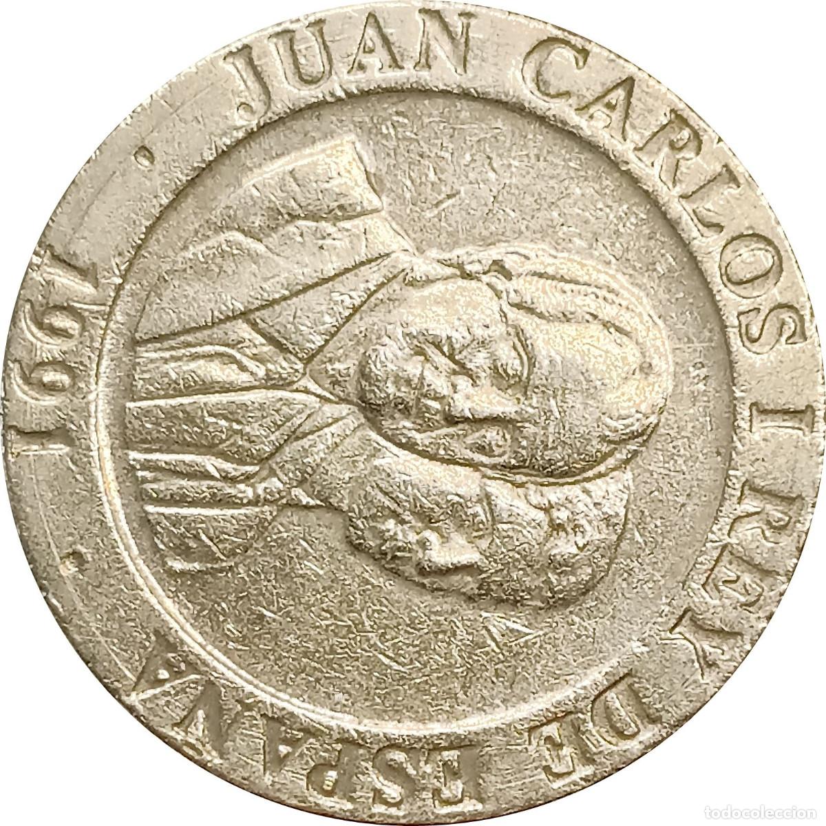 Monedas Juan Carlos I: &Omega; Espa&ntilde;a. 200 pesetas de 1991. (Juan Carlos de Borb&oacute;n). KM# 884. (571).