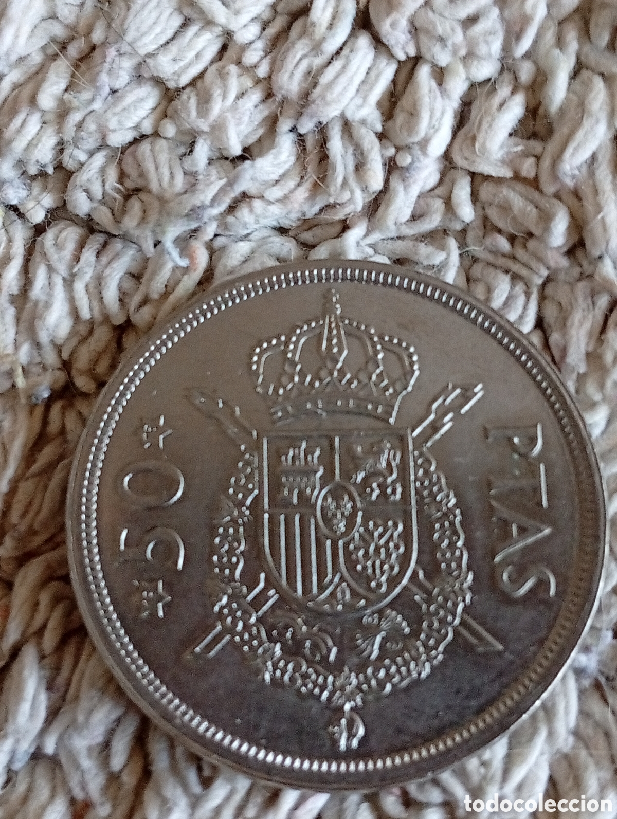 Moedas Juan Carlos I: Moneda 50 pesetas Juan Carlos I