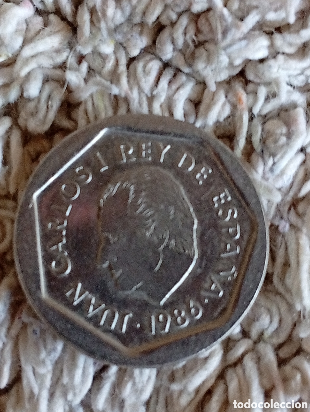 Moedas Juan Carlos I: Moneda 1986 de 200 pesetas
