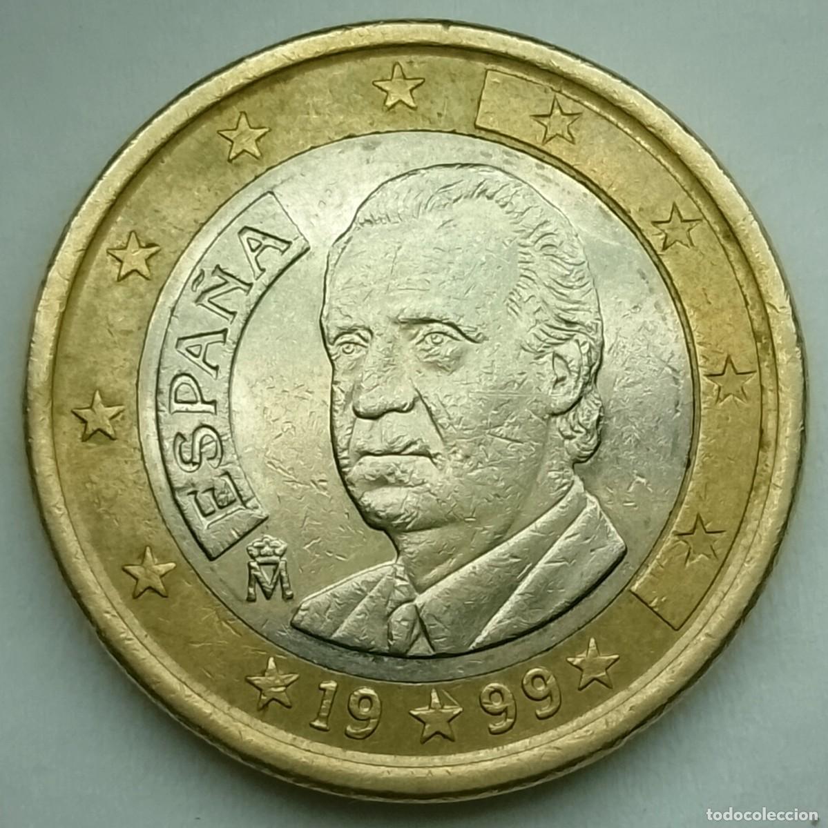 Monedas Juan Carlos I: MONEDA 1 EURO ESPA&Ntilde;A 1999 - Rey Juan Carlos I