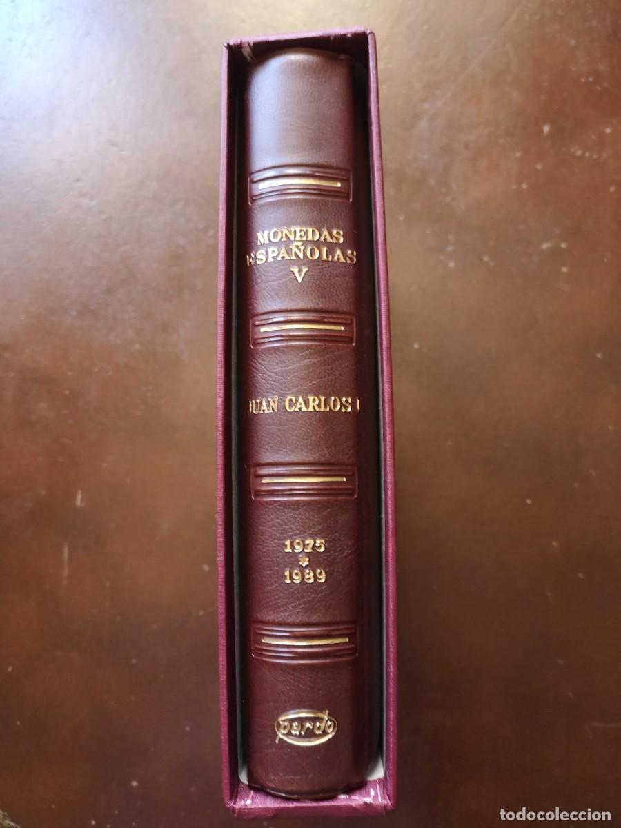 Monedas Juan Carlos I: TOMO V de pardo 1975 a 1985 completo.