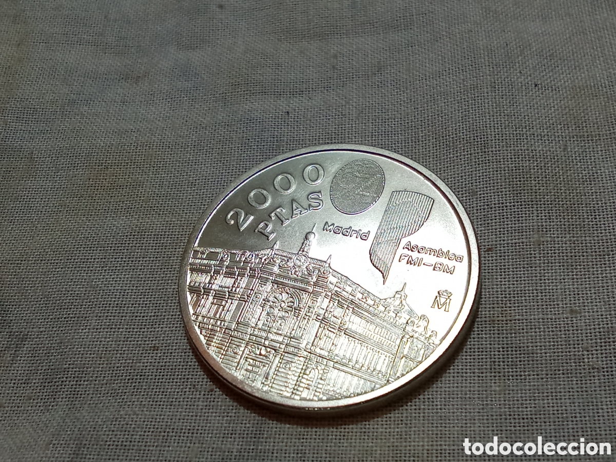 Monedas Juan Carlos I: 2000 PESETAS DE PLATA, 1994, JUAN CARLOS I