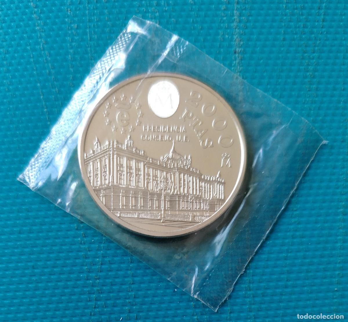 Monedas Juan Carlos I: MONEDA DE ESPA&Ntilde;A - 2000 PESETAS DE PLATA - A&Ntilde;O 1995 - EN SU BLISTER - 3000GHE