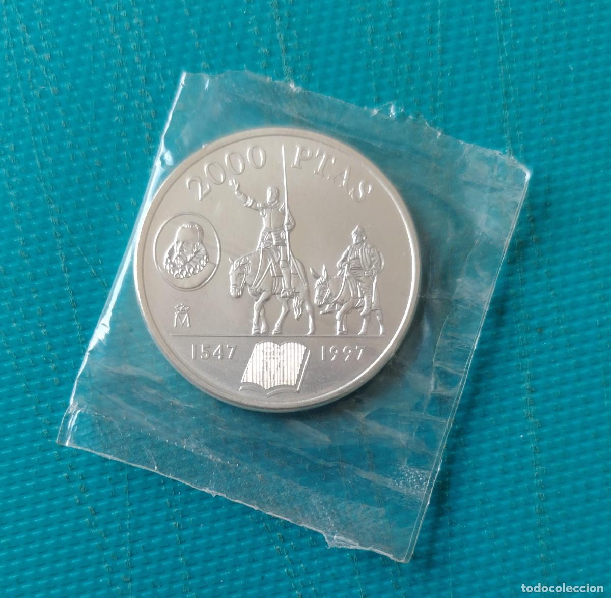 Monedas Juan Carlos I: MONEDA DE ESPA&Ntilde;A - 2000 PESETAS DE PLATA - A&Ntilde;O 1997 - EN SU BLISTER - 3006YHA