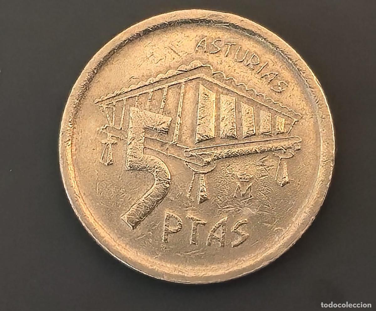 Monedas Juan Carlos I: MONEDA DE ESPA&Ntilde;A 1995 - de 5 PESETAS ASTURIAS