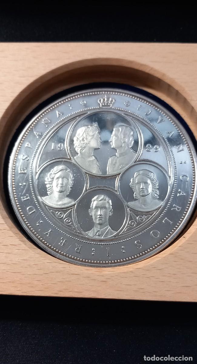 Monedas Juan Carlos I: Moneda 10000 pesetas plata - Cincuent&iacute;n Quinto Centenario