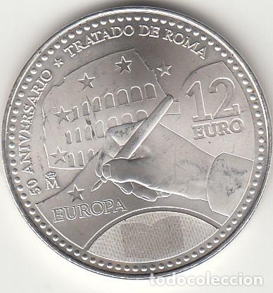 Monete Juan Carlos I: ESPA&Ntilde;A: 12 EUROS 2007 / PLATA