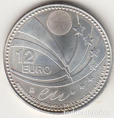 Monete Juan Carlos I: ESPA&Ntilde;A: 12 EUROS 2010 / PLATA
