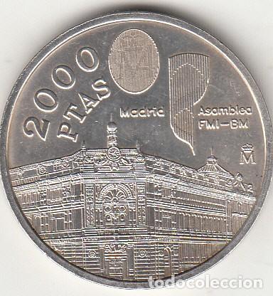 Monedas Juan Carlos I: ESPA&Ntilde;A: 2000 PESETAS 1994 / PLATA