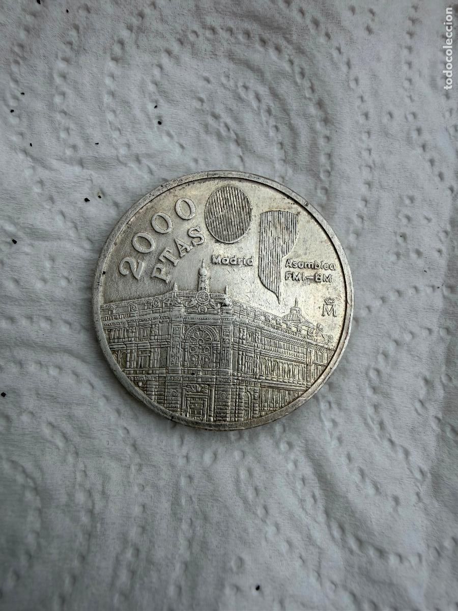Monedas Juan Carlos I: Moneda de plata 2000 pesetas 1994
