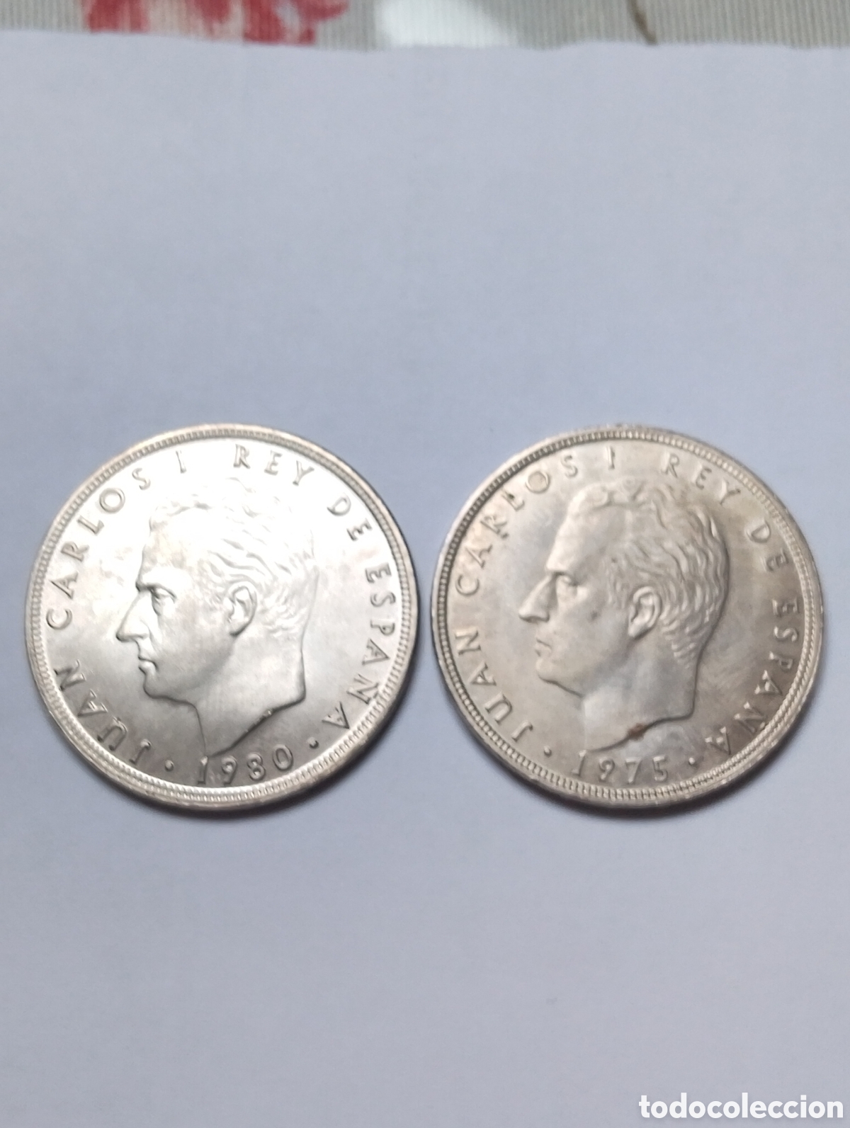 Monedas Juan Carlos I: 2 monedas de Juan Carlos 1 de 100 pts - 1975-1980