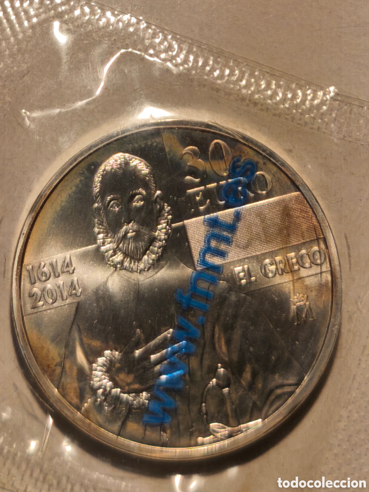 Monedas Juan Carlos I: Moneda de 30 euros de 2014