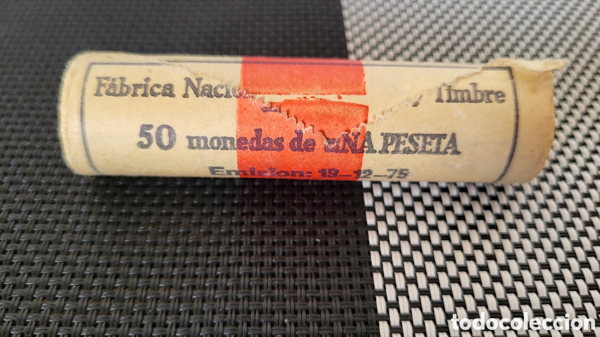 Monedas Juan Carlos I: Cartucho monedas pesetas Juan Carlos l