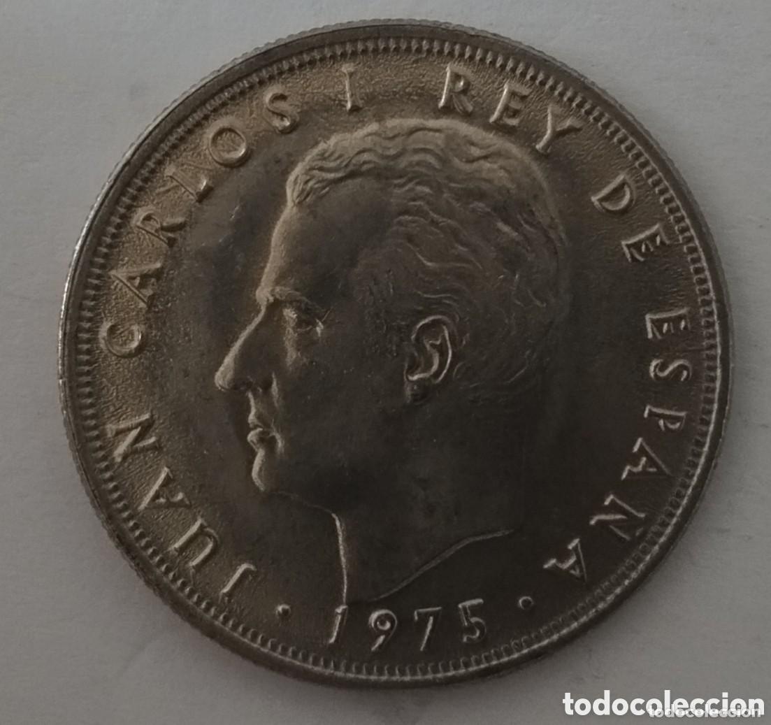 Monedas Juan Carlos I: MONEDA DE 5 PESETAS JUAN CARLOS I 1975 ESTRELLA 77 SC