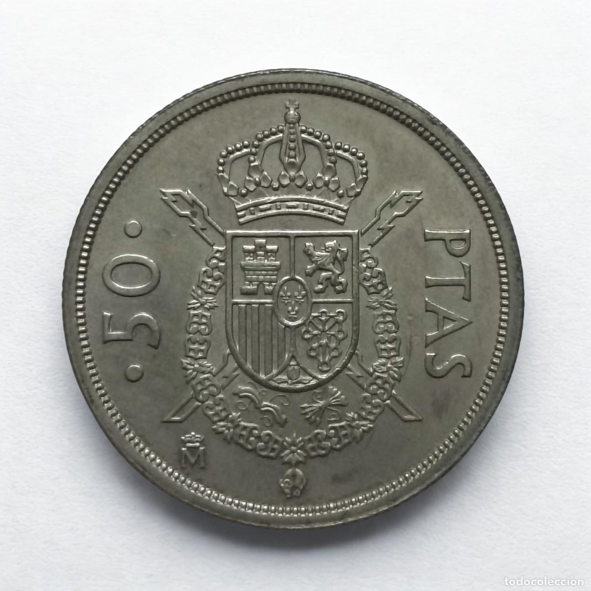 Monedas Juan Carlos I: Moneda 50 Pesetas 1983 Juan Carlos I Espa&ntilde;a Vintage