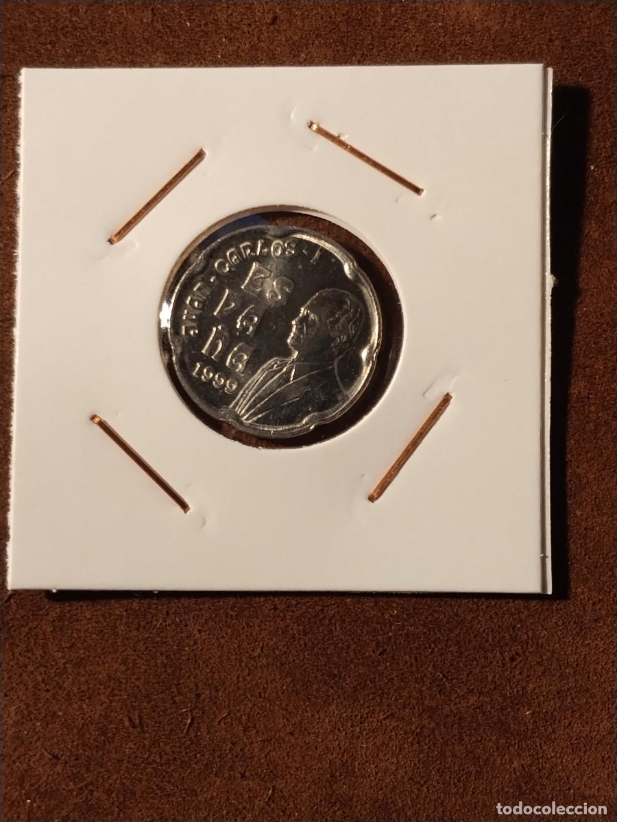 Monedas Juan Carlos I: 50 Pesetas 1999 Juan Carlos I &ndash; Escudo de Espa&ntilde;a &ndash; Excelente conservaci&oacute;n