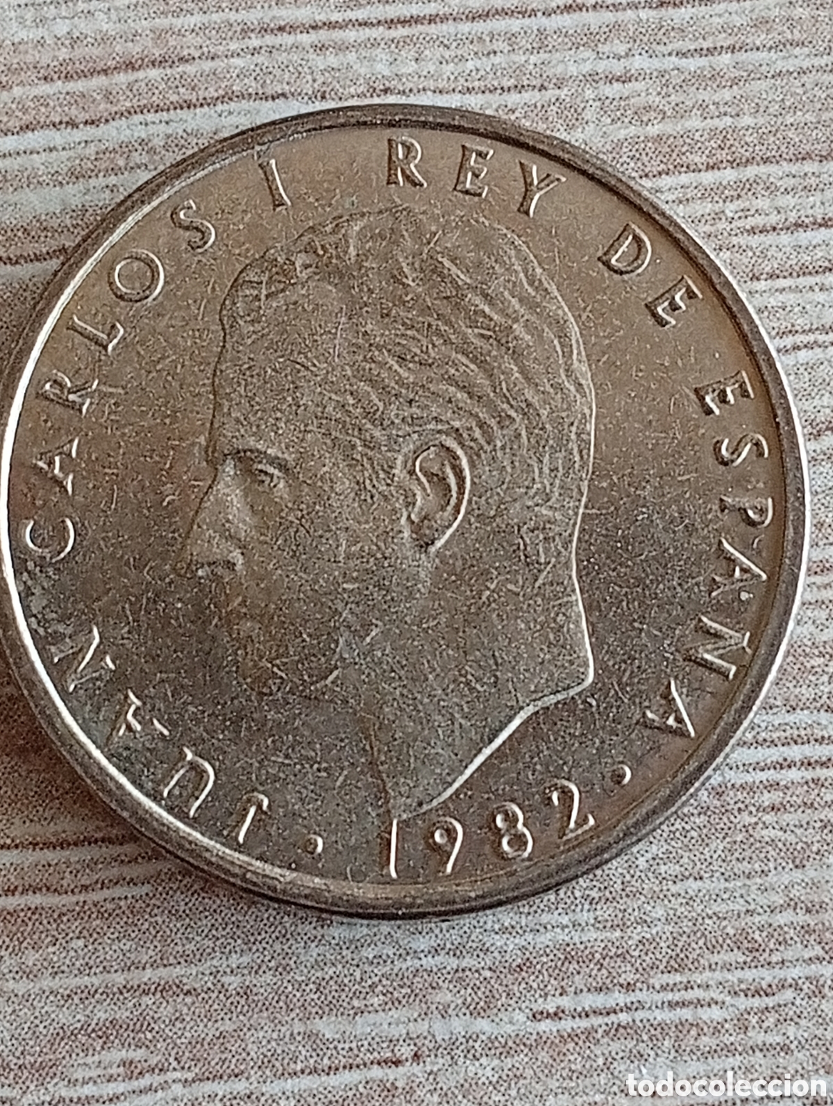 Monedas Juan Carlos I: Moneda cien pesetas 1982 Espa&ntilde;a