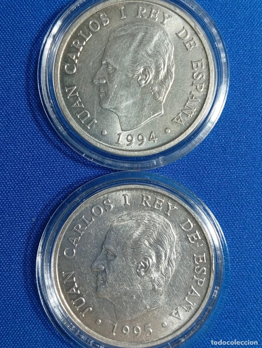 Monedas Juan Carlos I: 2 monedas de 2000 ptas 1994 - 1995