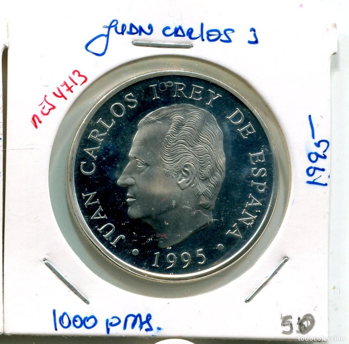 Monedas Juan Carlos I: 1000 PESETAS JUAN CARLOS I A&Ntilde;O 1995 ( MES4713 )