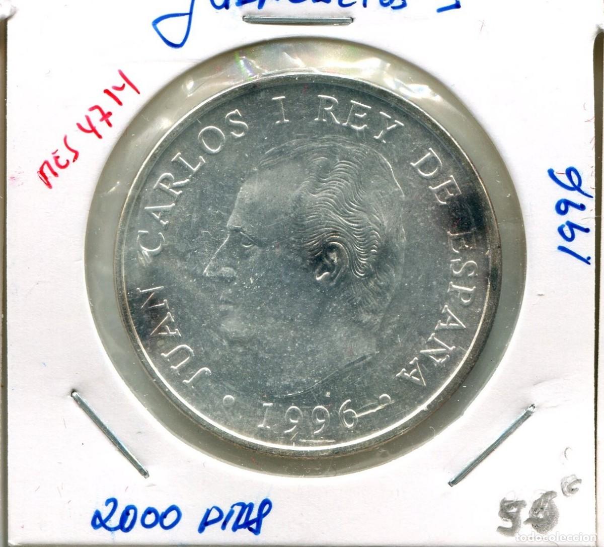Monedas Juan Carlos I: 2000 PESETAS JUAN CARLOS I A&Ntilde;O 1996 ( MES4714 )