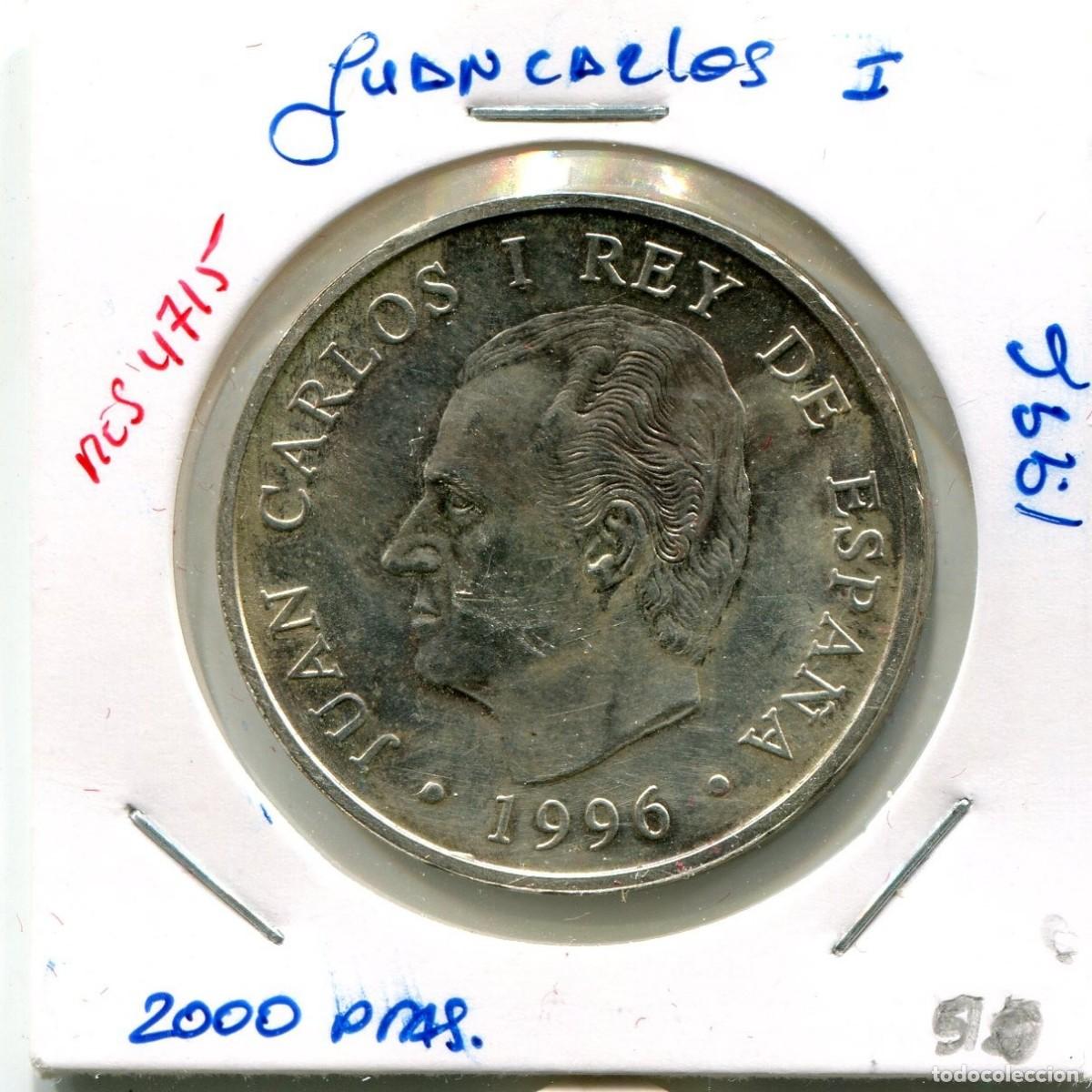 Monedas Juan Carlos I: 2000 PESETAS JUAN CARLOS I A&Ntilde;O 1996 ( MES4715 )