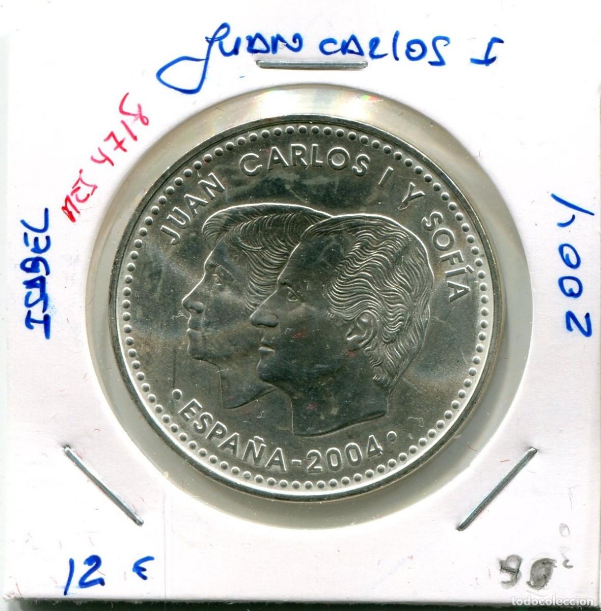 Monedas Juan Carlos I: 12 EUROS JUAN CARLOS I A&Ntilde;O 2004 ( MES4718 )