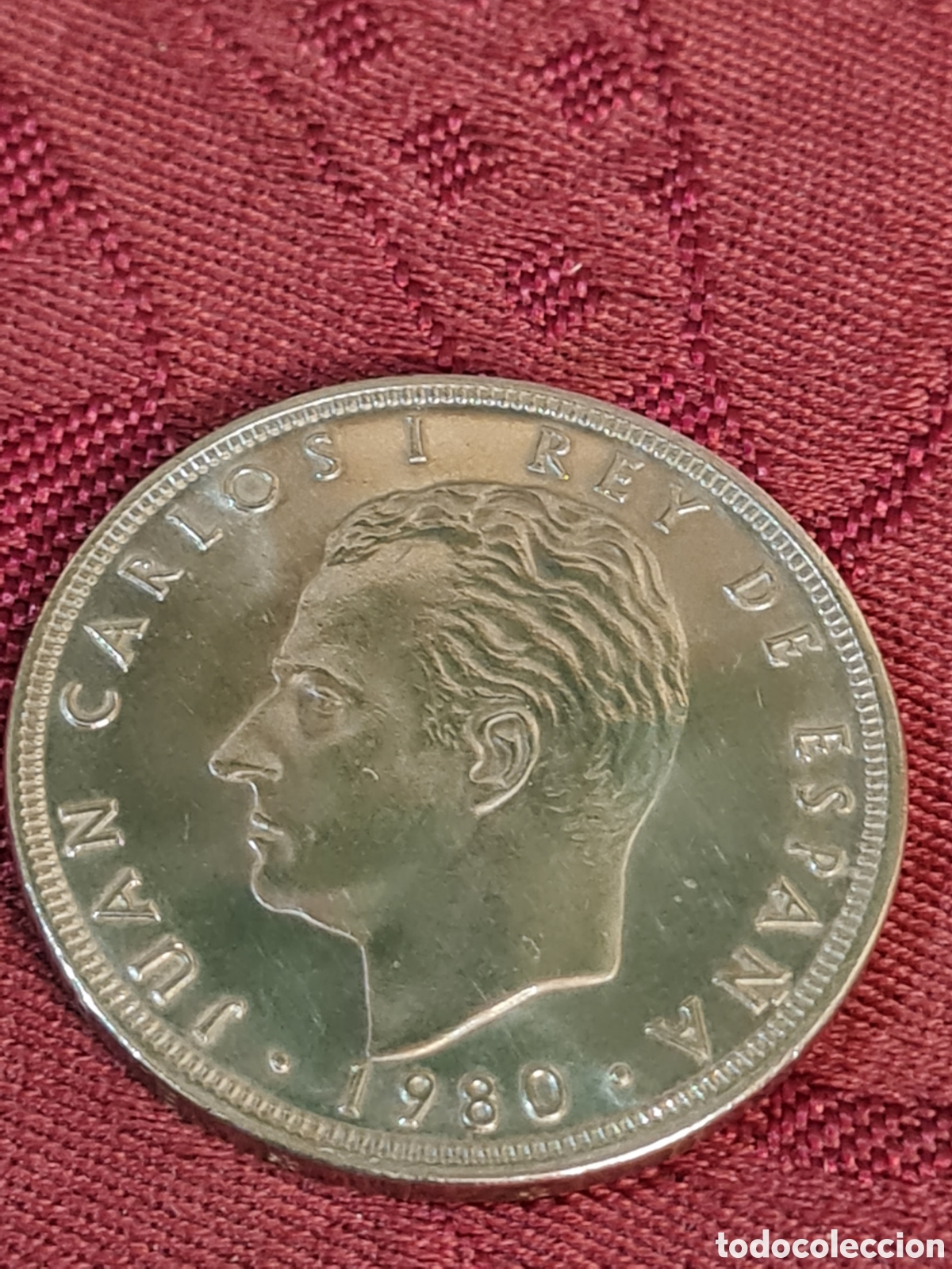 Monedas Juan Carlos I: Moneda de 100pts 1980 estrella 80 Juan Carlos 1