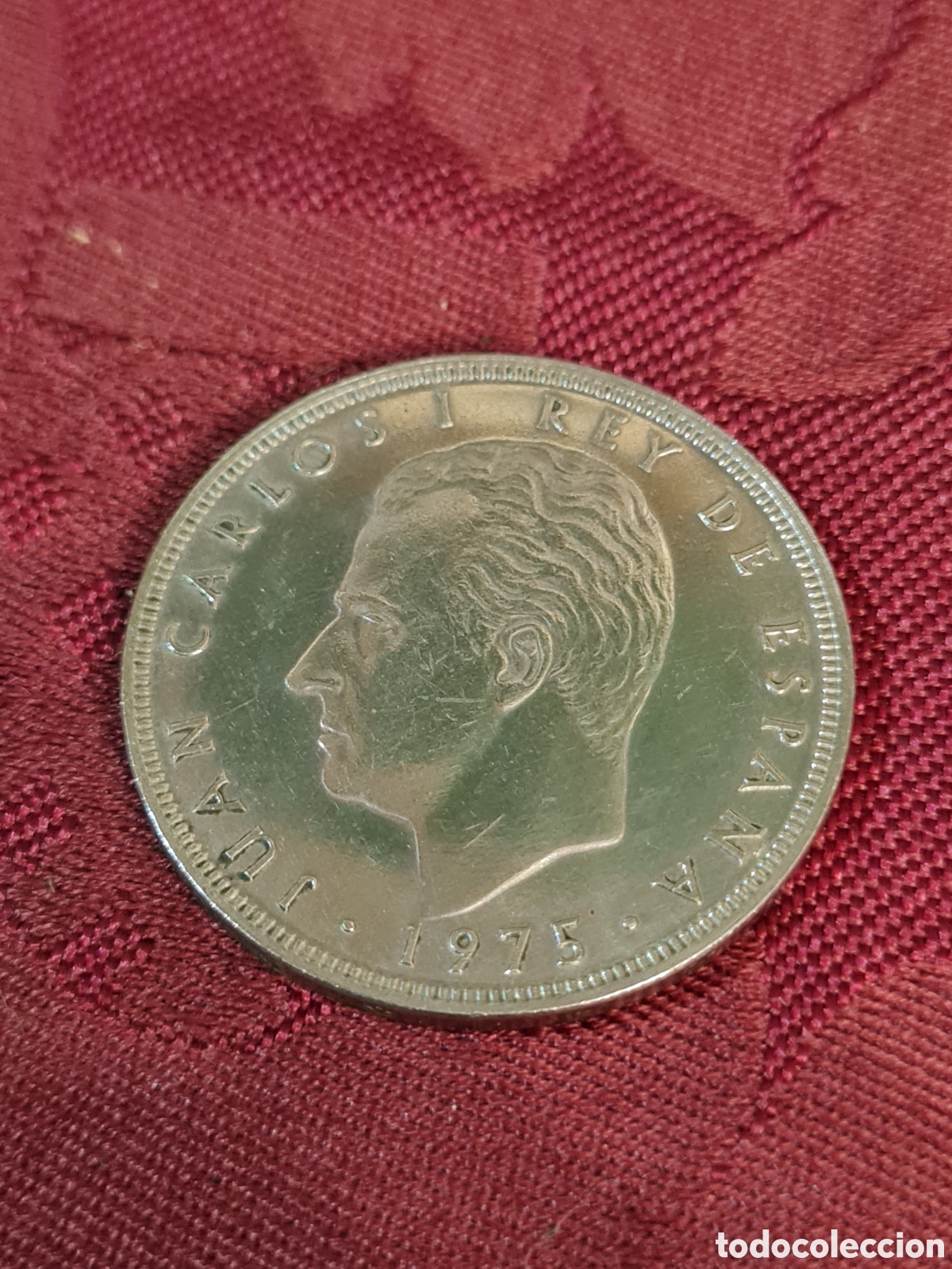 Monedas Juan Carlos I: Moneda Juan Carlos 1cien pts 1975