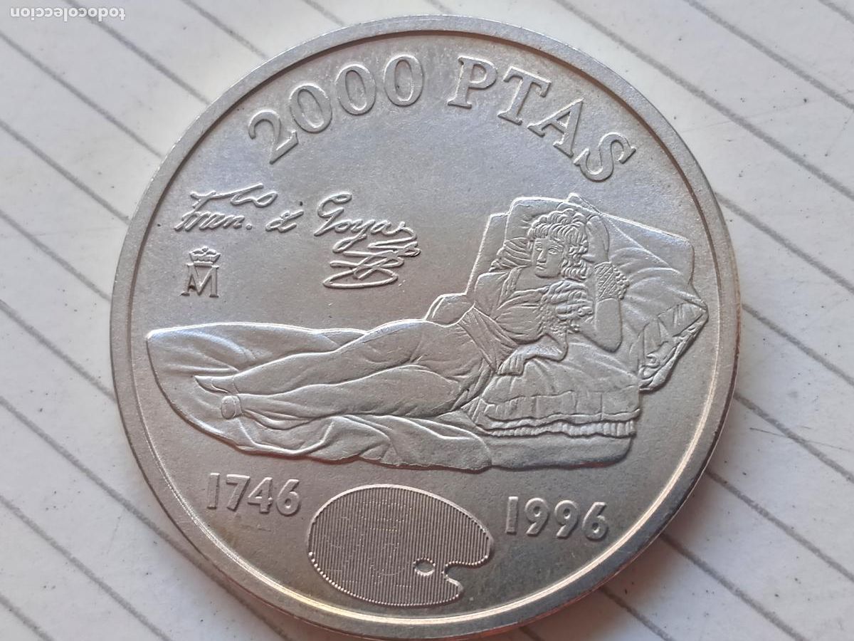 Monedas Juan Carlos I: 2000 pesetas de plata de 2006