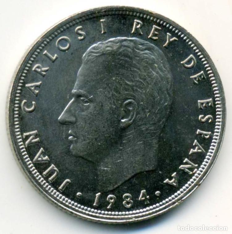 Monedas Juan Carlos I: XS- JUAN CARLOS I 1984 50 Pesetas Dif&iacute;cil y Barata !!!