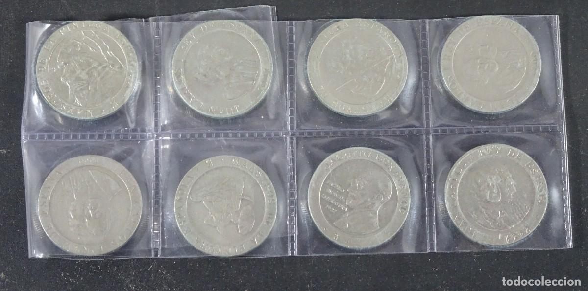 Monedas Juan Carlos I: LOTE DE 8 MONEDAS DE 200 PESETAS VARIADAS, VER FOTOS