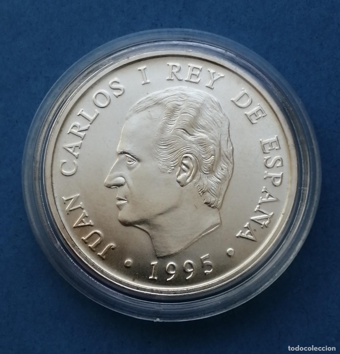 Monedas Juan Carlos I: MONEDA PLATA 2000 PESETAS 1995 - Foto 2