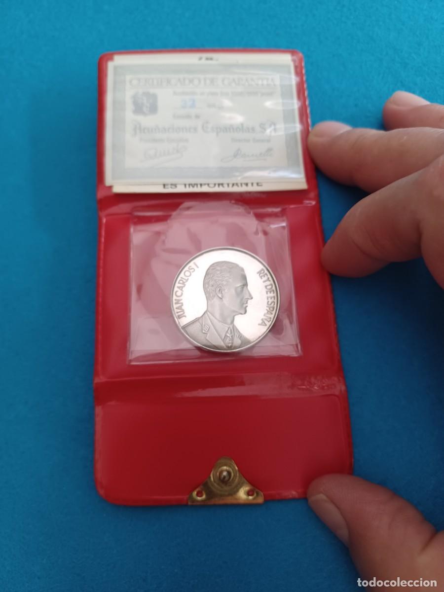 Monedas Juan Carlos I: Moneda plata Juan Carlos I
