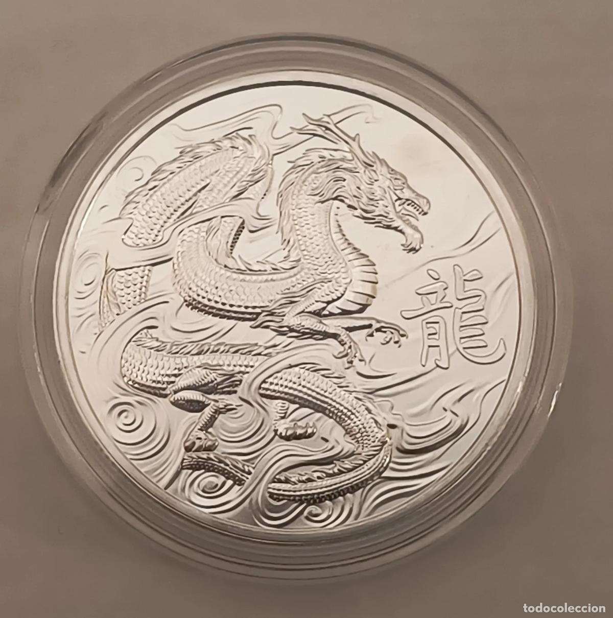 Monnaies Juan Carlos I: 1 oz Jody Clark Dragon Lunar 2024