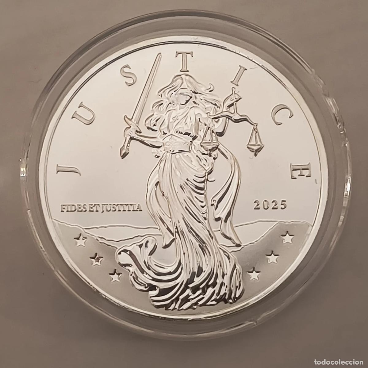 Monnaies Juan Carlos I: 1 oz LADY JUSTICE 2025