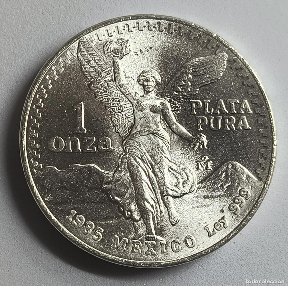 Monnaies Juan Carlos I: Libertad 1985 M&eacute;xico 1 oz