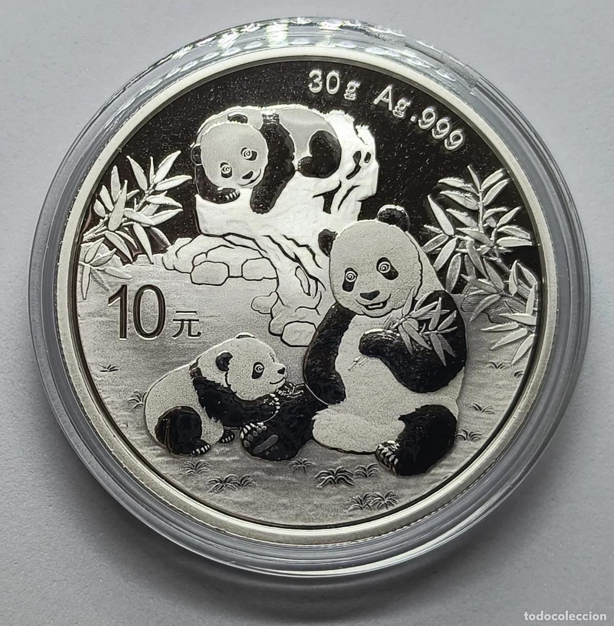 Monnaies Juan Carlos I: Panda 2025 China 30 g