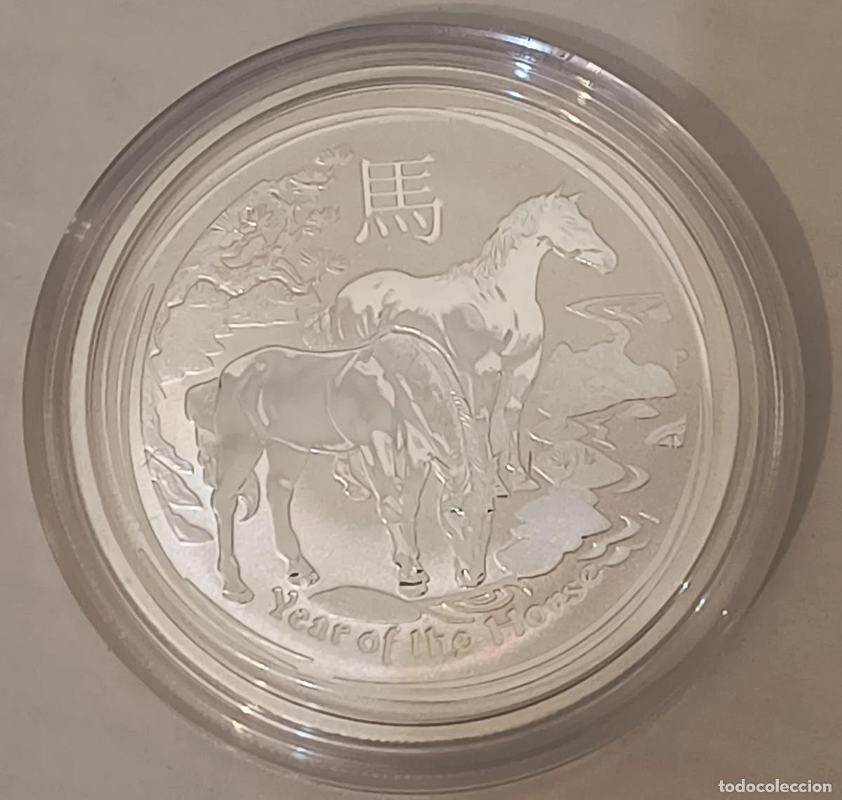 Moedas Juan Carlos I: 1/2 oz CABALLO 2014 Australia
