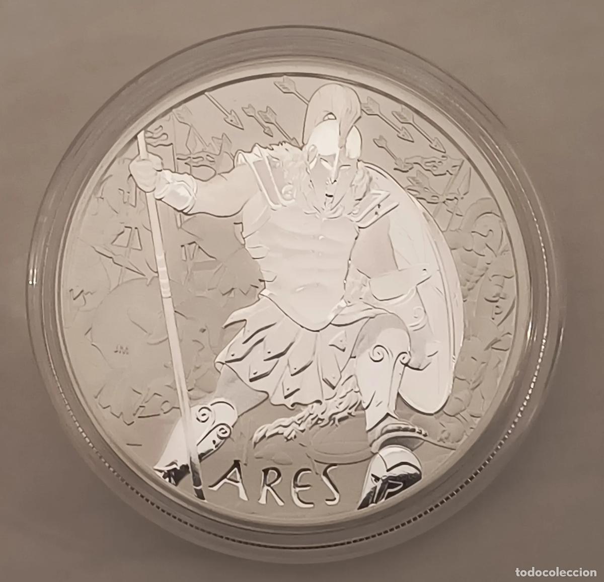 Moedas Juan Carlos I: 1 oz DIOSES DEL OLIMPO 2023 ARES