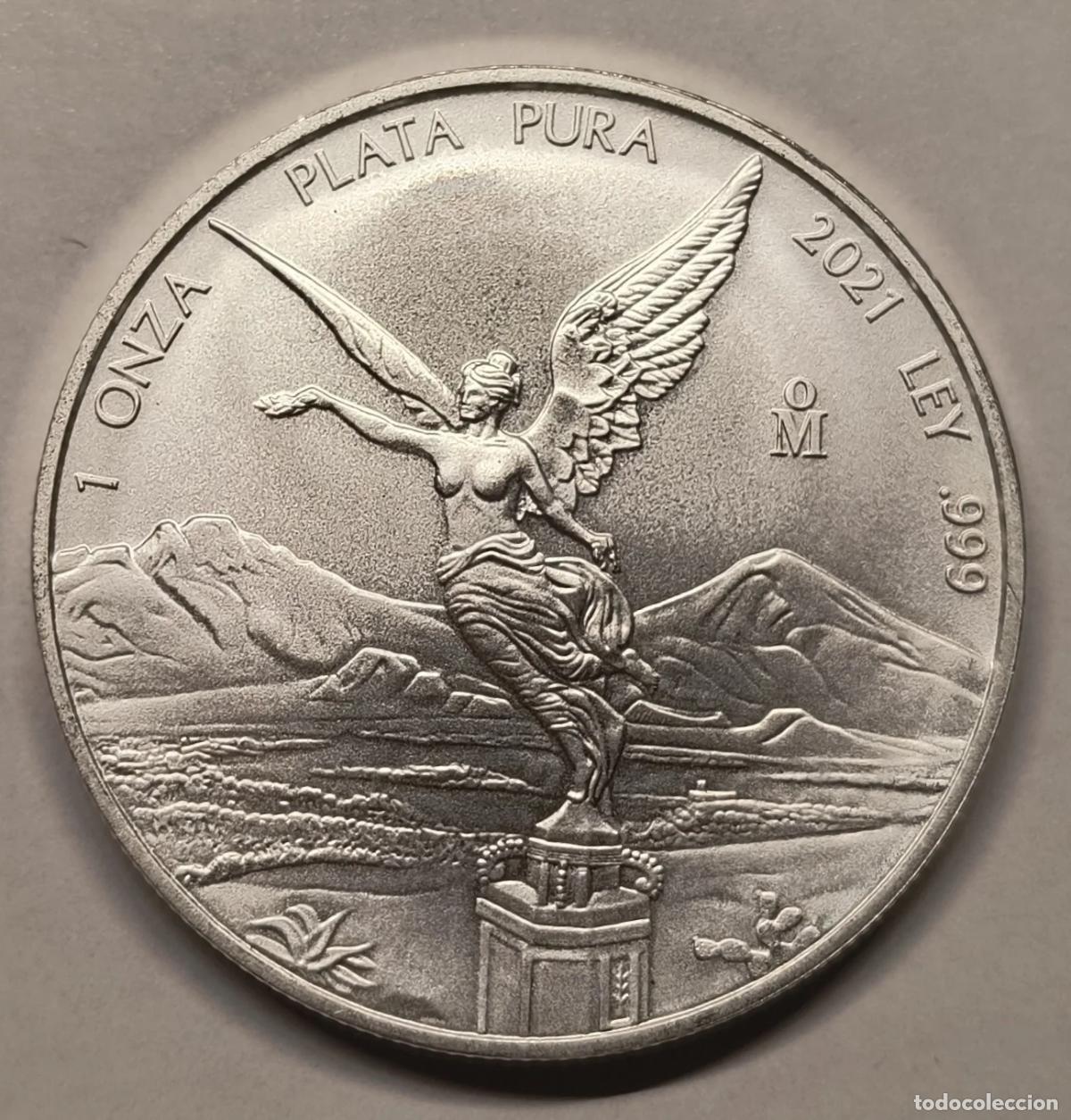 Moedas Juan Carlos I: 1 oz LIBERTAD 2021 (M&eacute;xico)