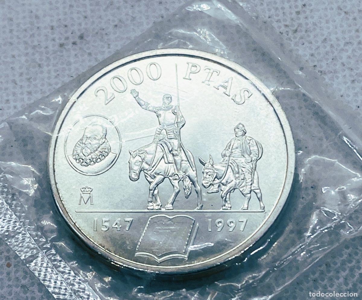 Monedas Juan Carlos I: MONEDA 2000 PTS. DE 1997 ANIVERSARIO QUIJOTE,NUEVA - FLA