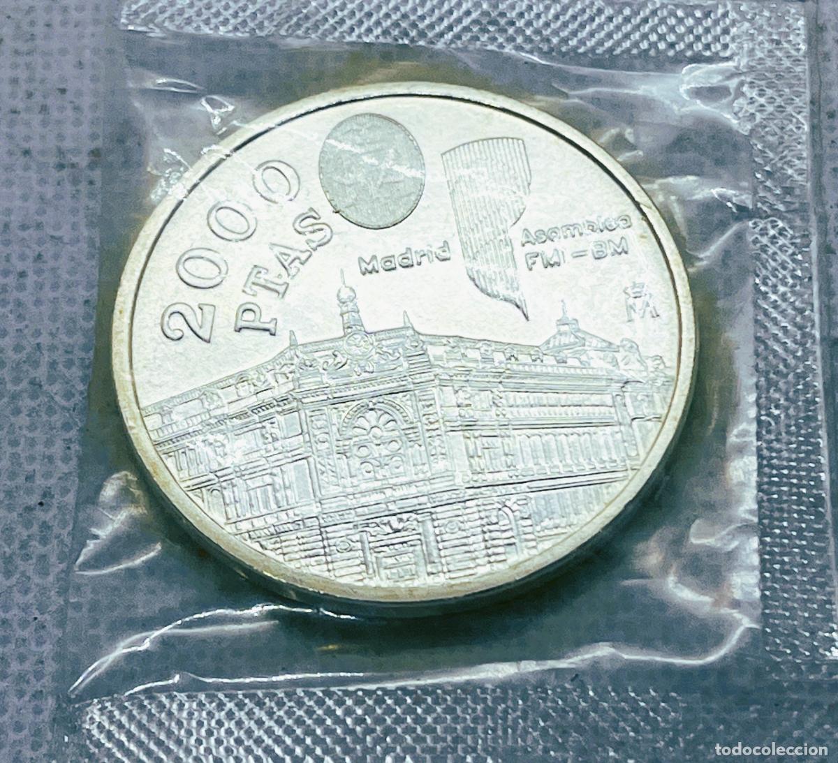 Monedas Juan Carlos I: MONEDA 2000 PTS. A&Ntilde;O 1994 PRESIDENCIA FMI, NUEVA - FLA