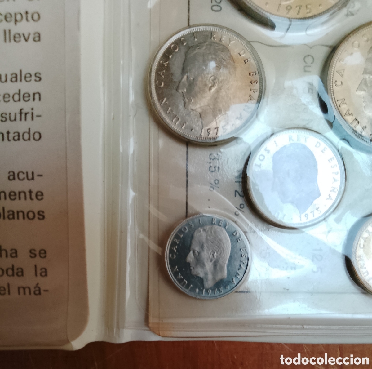 Monedas Juan Carlos I: Pruebas numism&aacute;ticas FNMT *76 - Foto 3