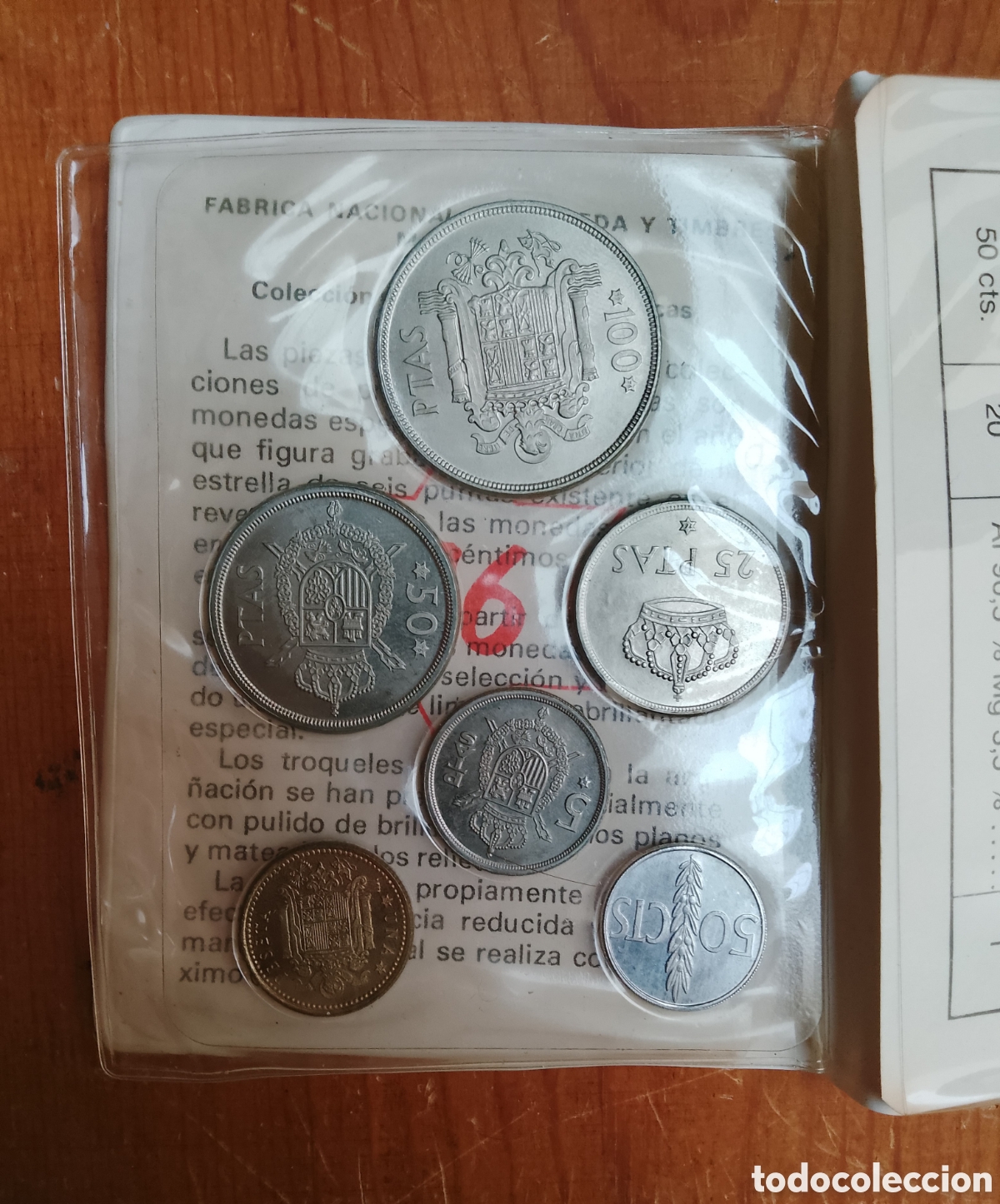 Monedas Juan Carlos I: Pruebas numism&aacute;ticas FNMT *76 - Foto 6